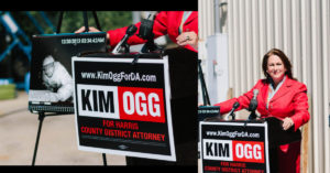 Houston District Attorney Kim Ogg at 2014 press conference
