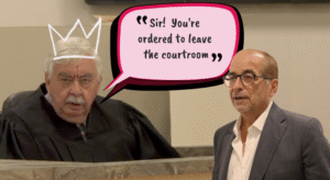 Kicked Out Of The Courtroom
